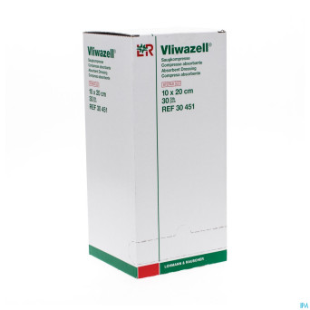 Vliwazell cp sterile    10x20cm 30 30451