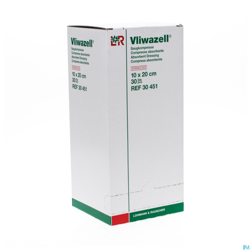 Vliwazell cp sterile    10x20cm 30 30451