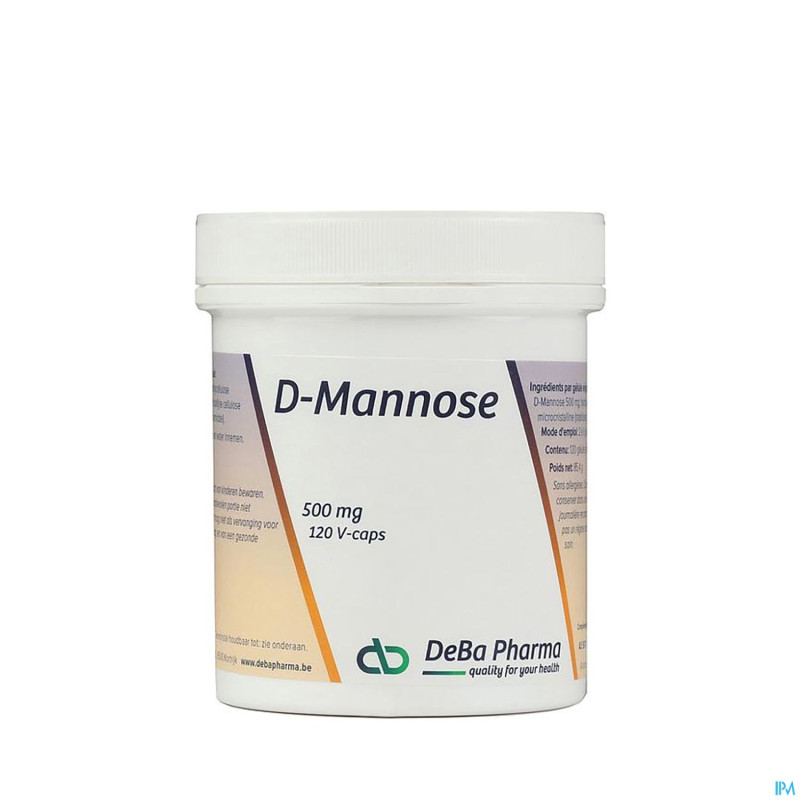D-mannose 500mg    v-caps 120    deba