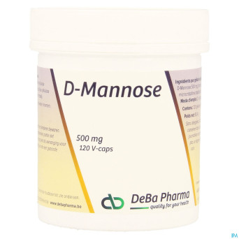 D-mannose 500mg    v-caps 120    deba