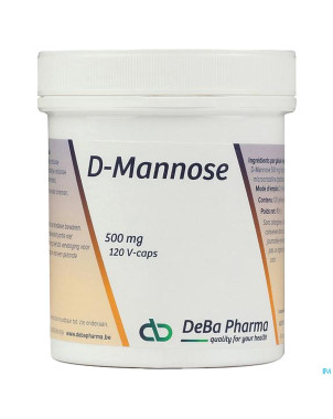 D-mannose 500mg    v-caps 120    deba