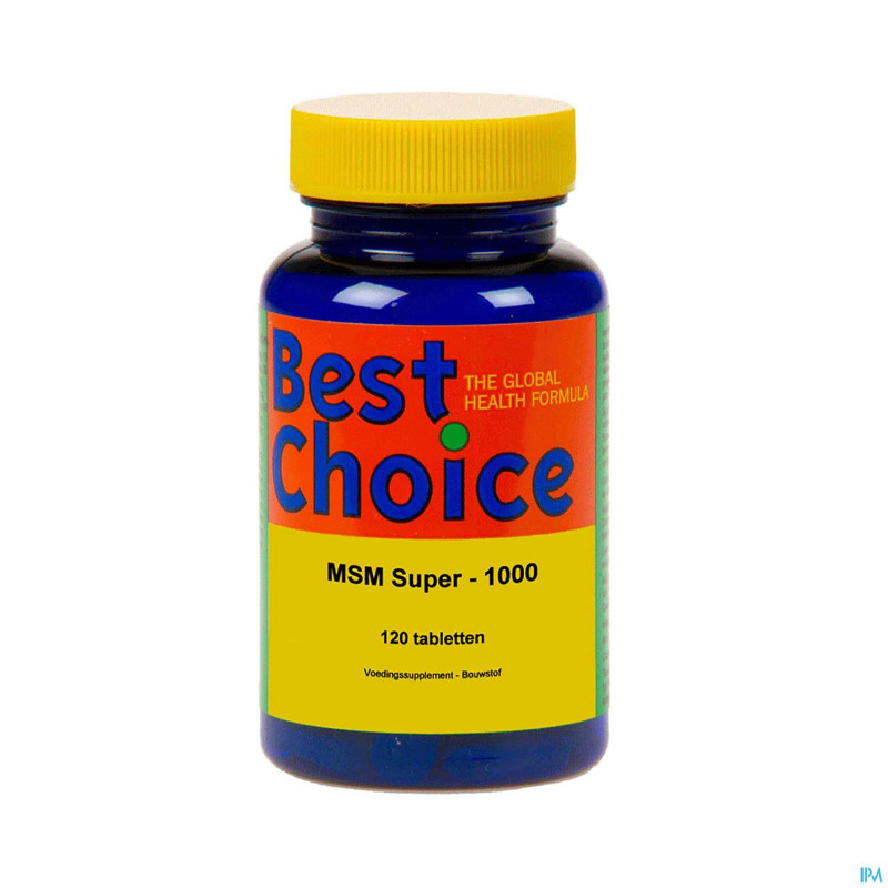 Best choice msm super 1000    tabl 120