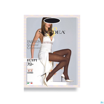 Solidea collant fashion egypt 70 moka    3-ml
