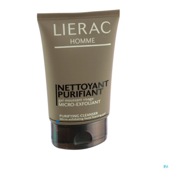 Lierac homme nettoyant purifiant    tube 100ml