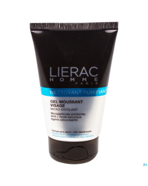 Lierac homme nettoyant purifiant    tube 100ml