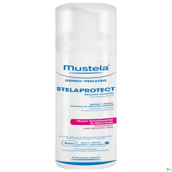 Mustela dp stelaprotect mousse lavante n/parf200ml