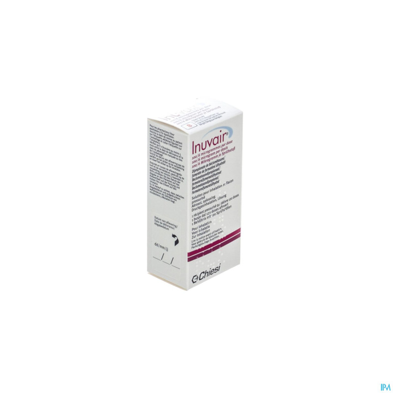 Inuvair 100/6mcg aerosol doses 1x120