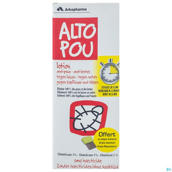 Altopou lotion anti poux-lentes 100ml