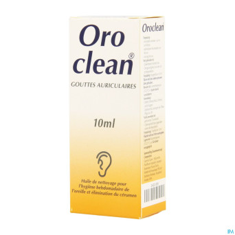 Oroclean gutt auriculaires nettoyantes 10ml