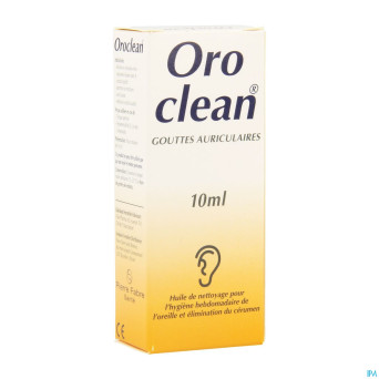 Oroclean gutt auriculaires nettoyantes 10ml