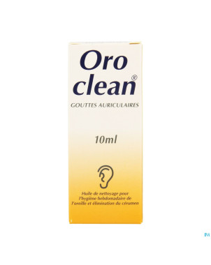 Oroclean gutt auriculaires nettoyantes 10ml