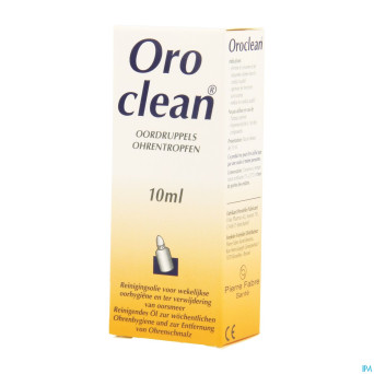 Oroclean gutt auriculaires nettoyantes 10ml