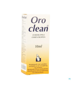 Oroclean gutt auriculaires nettoyantes 10ml