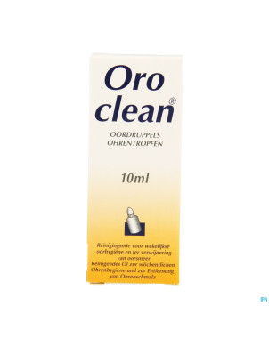 Oroclean gutt auriculaires nettoyantes 10ml