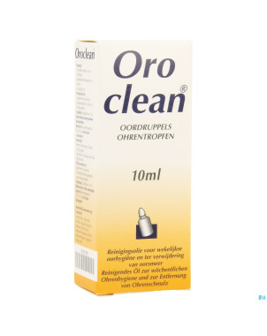 Oroclean gutt auriculaires nettoyantes 10ml