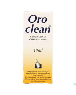 Oroclean gutt auriculaires nettoyantes 10ml