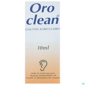 Oroclean gutt auriculaires nettoyantes 10ml
