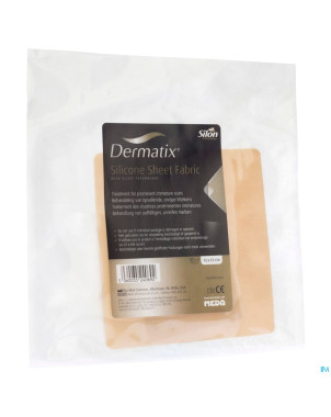 Dermatix silicone sheet clear adh 13x13cm 1