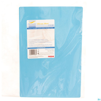 Dermatix silicone sheet clear adh 20x30cm 1