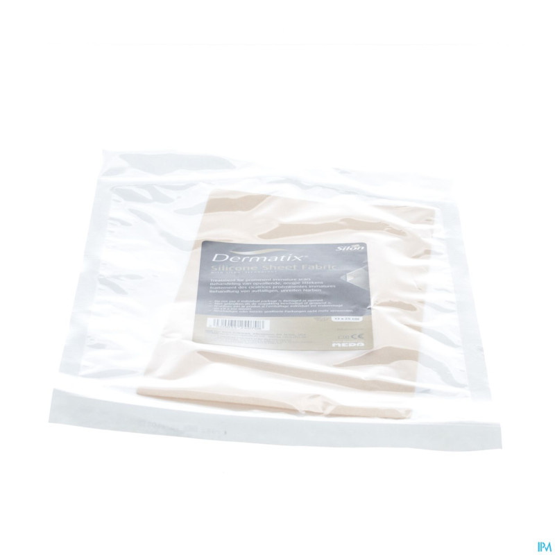 Dermatix silicone sheet fabric adh 13x25cm 1