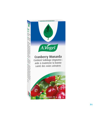 A.vogel cranberry monarda    pot 30x1240mg