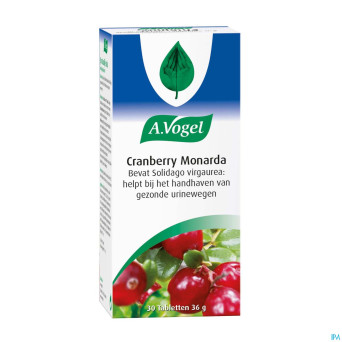A.vogel cranberry monarda    pot 30x1240mg