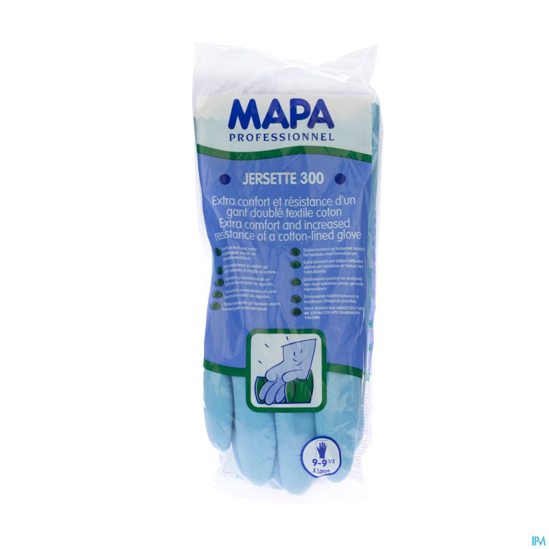 Appeg gants jersette a/allergie t9,5