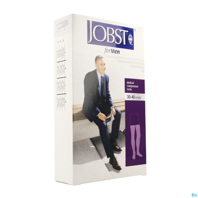 Jobst for men c3 30-40 agh noir    m 1p 7527000