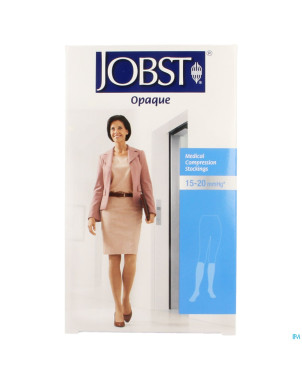 Jobst opaque 15-20 c1 genou noir    m 7518201