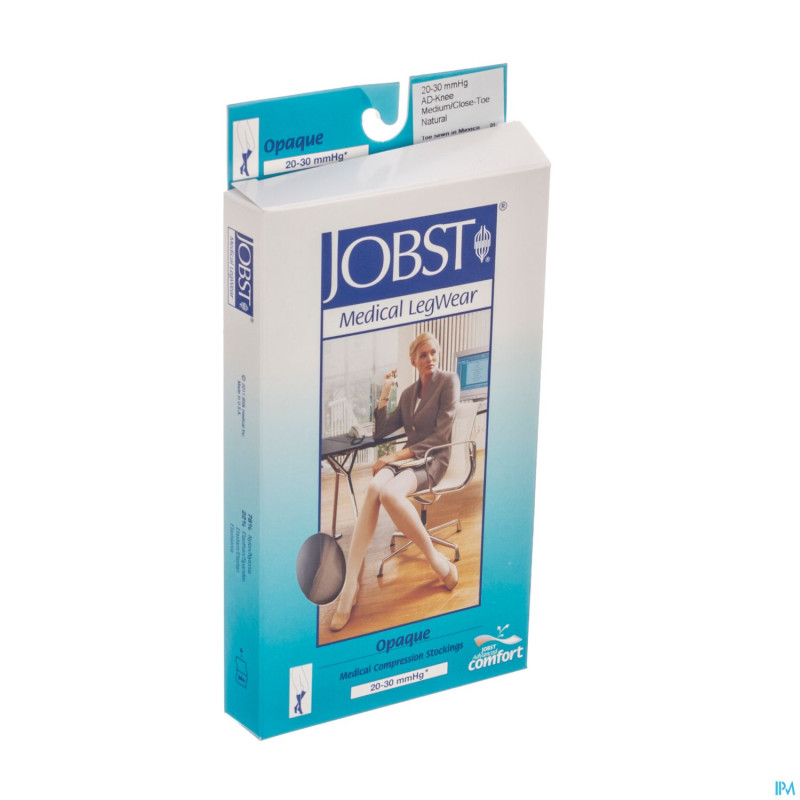 Jobst opaque 20-30 c2 genou beige    m 7521800