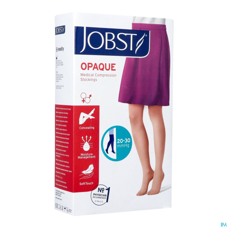 Jobst opaque 20-30 c2 cuisse noir    xl 7522401