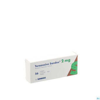 Terazosine sandoz comp 56 x  2 mg