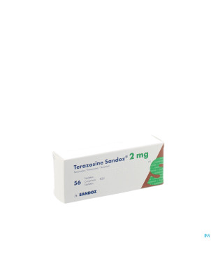 Terazosine sandoz comp 56 x  2 mg