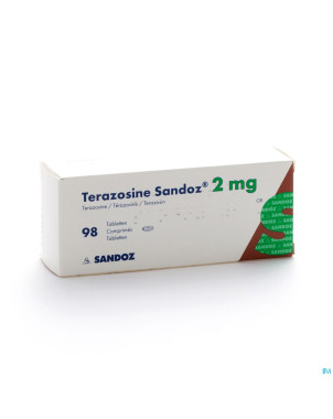 Terazosine sandoz comp 98 x  2 mg