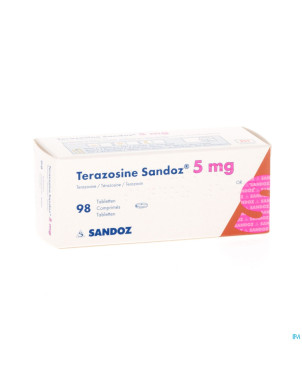 Terazosine sandoz comp 98 x  5 mg