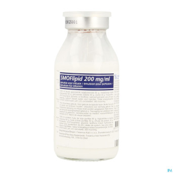 Smoflipid 200 mg/ml fl 100 ml glas - verre