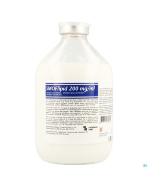 Smoflipid 200 mg/ml fl 500 ml glas - verre