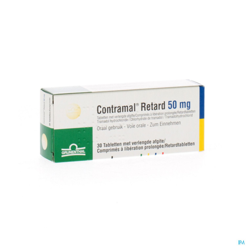 Contramal retard  50 mg comp 30