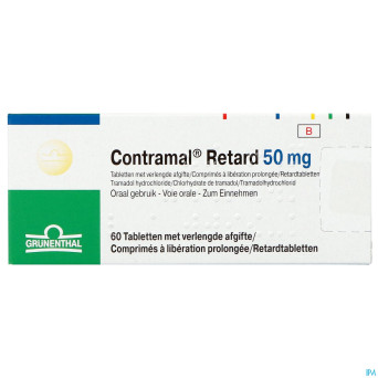 Contramal retard  50 mg comp 60