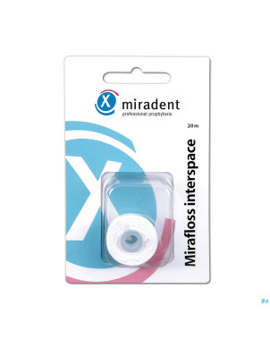 Mirafloss interspace file dentaire refill 20m