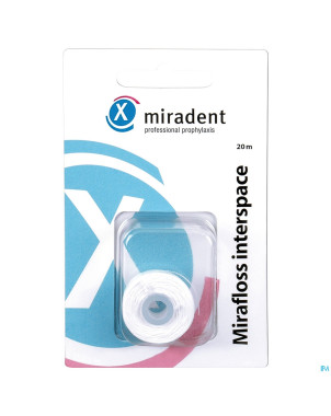 Mirafloss interspace file dentaire refill 20m