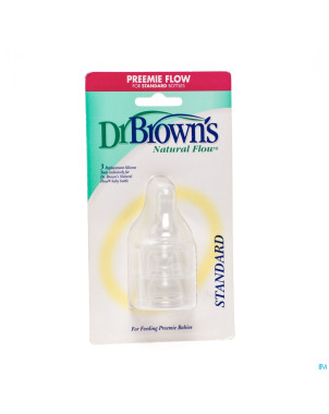 Dr brown tetine silicone 1age 3    295 escos