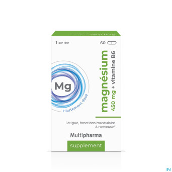Mph magnesium 450mg + vit b6 6mg caps 60