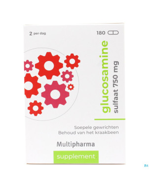 Mph glucosamine sulfate caps 180x750mg