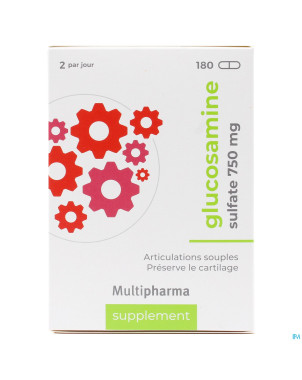 Mph glucosamine sulfate caps 180x750mg