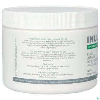 Soria inulac polvo    pdr pot 200g 6114