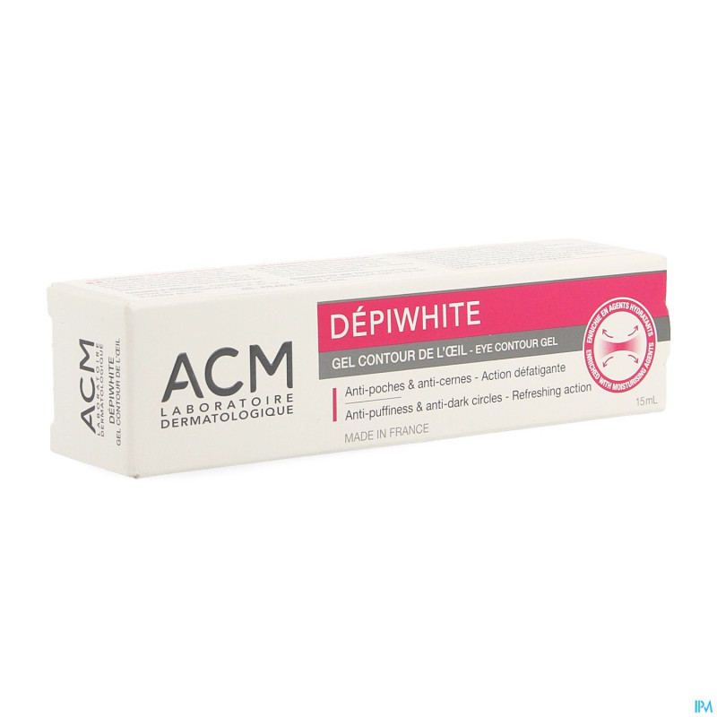 Depiwhite gel conteur yeux tube 15ml