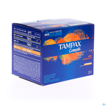 Tampax compak super plus 20