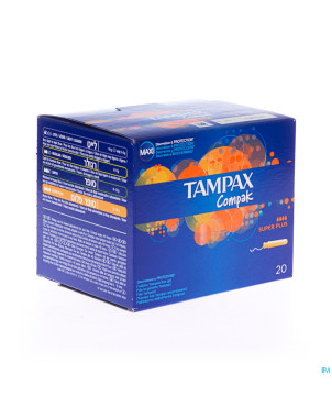 Tampax compak super plus 20