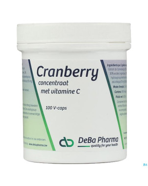 Cranberry 25000-c    v-caps 100    deba